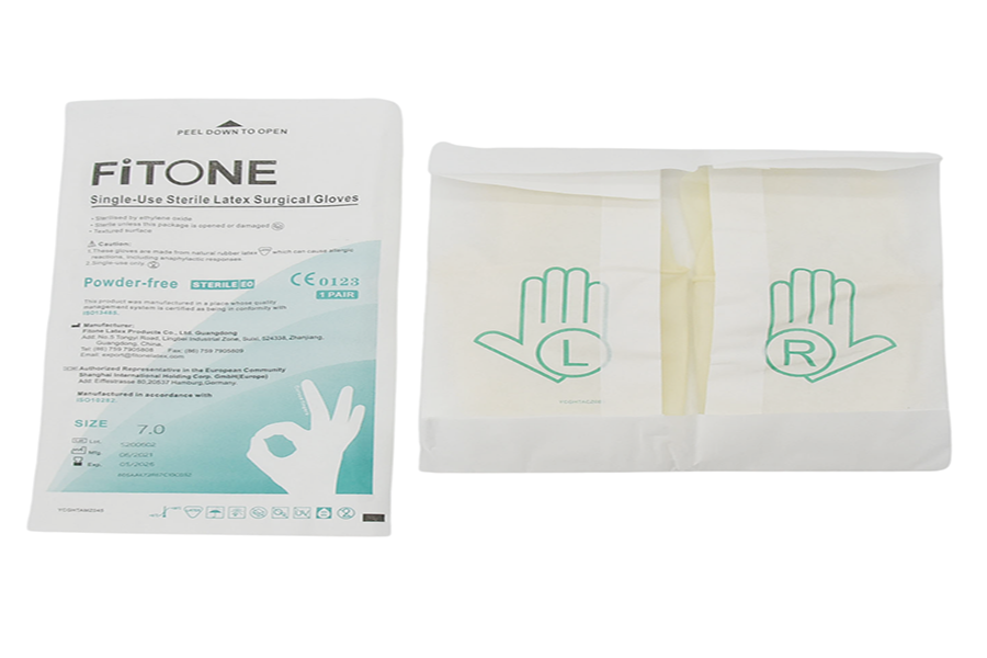Single-Use Powdered Latex Examination Gloves 