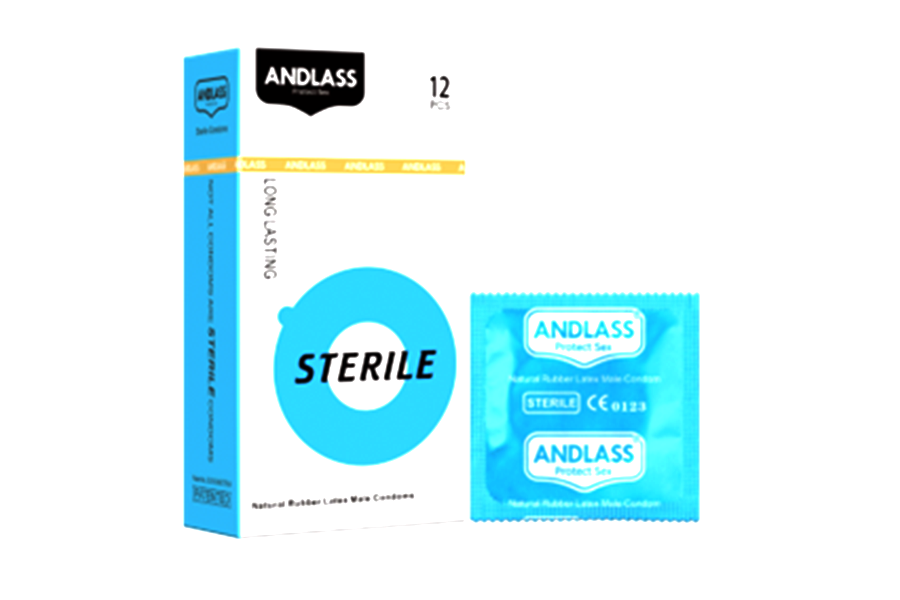 ANDLASS® Long Lasting Sterile Condoms